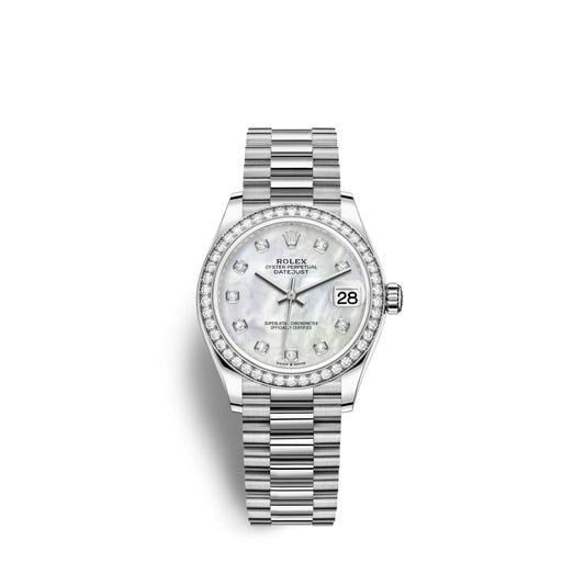 Datejust 31, 18Kt White Gold, Ref# 278289RBR-0005