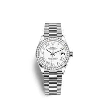 Datejust 31, 18Kt White Gold, Ref# 278289RBR-0007