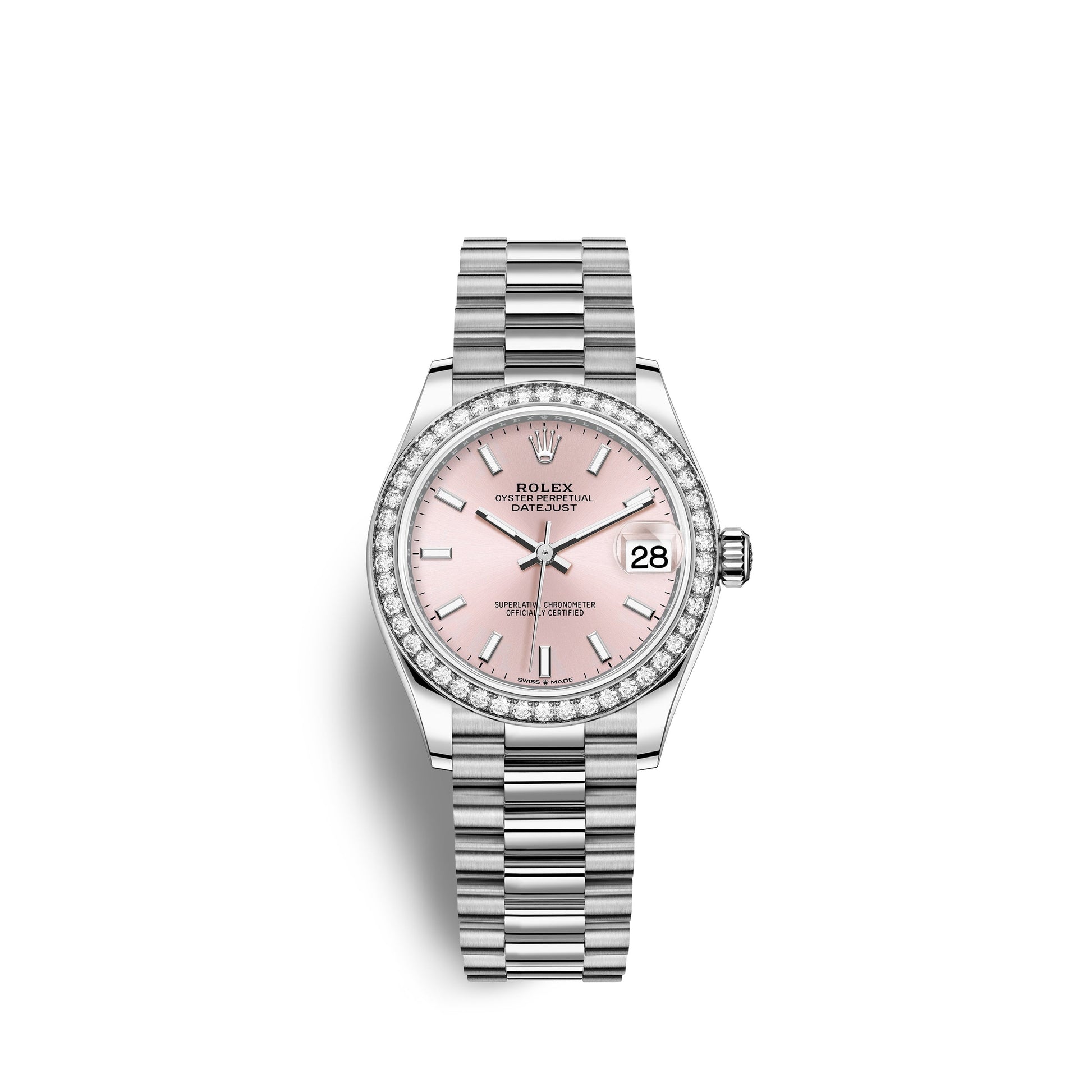 Datejust 31, 18Kt White Gold, Ref# 278289RBR-0013