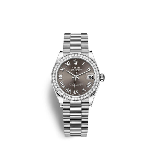 Datejust 31, 18Kt White Gold, Ref# 278289RBR-0017
