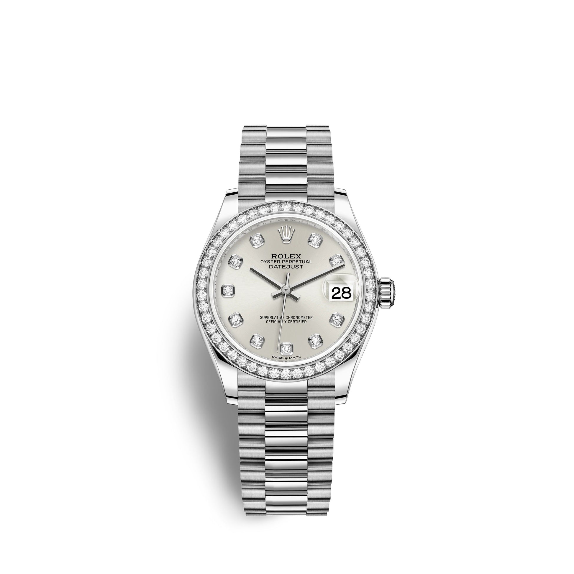 Datejust 31, 18Kt White Gold, Ref# 278289RBR-0021