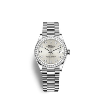 Datejust 31, 18Kt White Gold, Ref# 278289RBR-0021