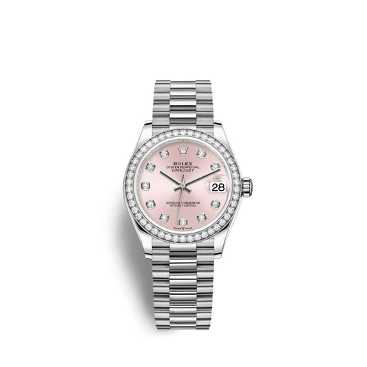 Datejust 31, 18Kt White Gold, Ref# 278289RBR-0022