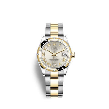 Datejust 31, Oystersteel, 18Kt Yellow Gold and Diamonds, Ref# 278343RBR-0003