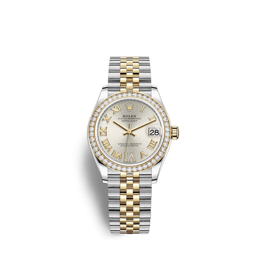Datejust 31, Oystersteel, 18Kt Yellow Gold and Diamonds, Ref# 278383RBR-0004