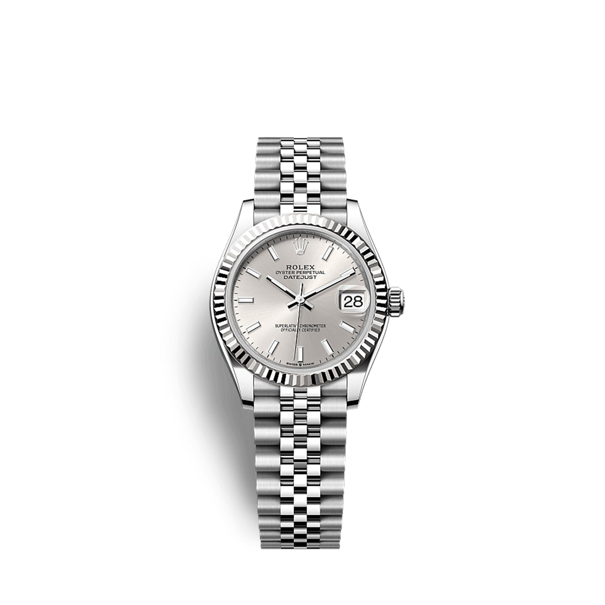 Datejust 31, Oystersteel and 18K White Gold, Ref# 278274-0012