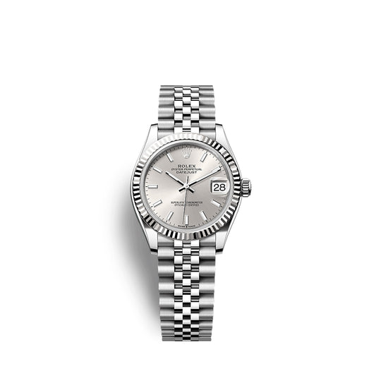 Datejust 31, Oystersteel and 18K White Gold, Ref# 278274-0012