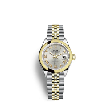 Lady-Datejust 28, Oystersteel and 18K Yellow Gold, Ref# 279163-0005