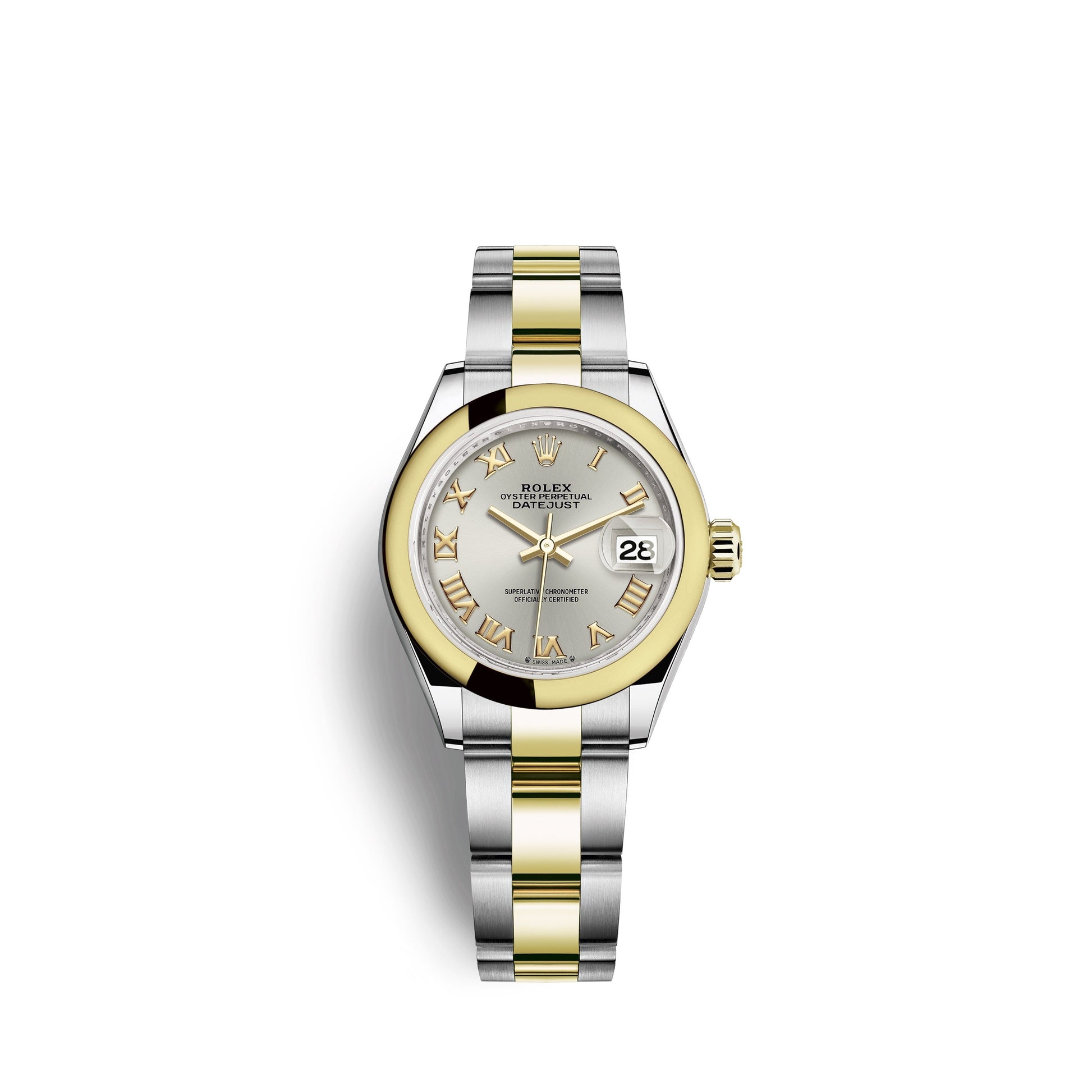 Lady-Datejust 28, Oystersteel and 18K Yellow Gold, Ref# 279163-0006