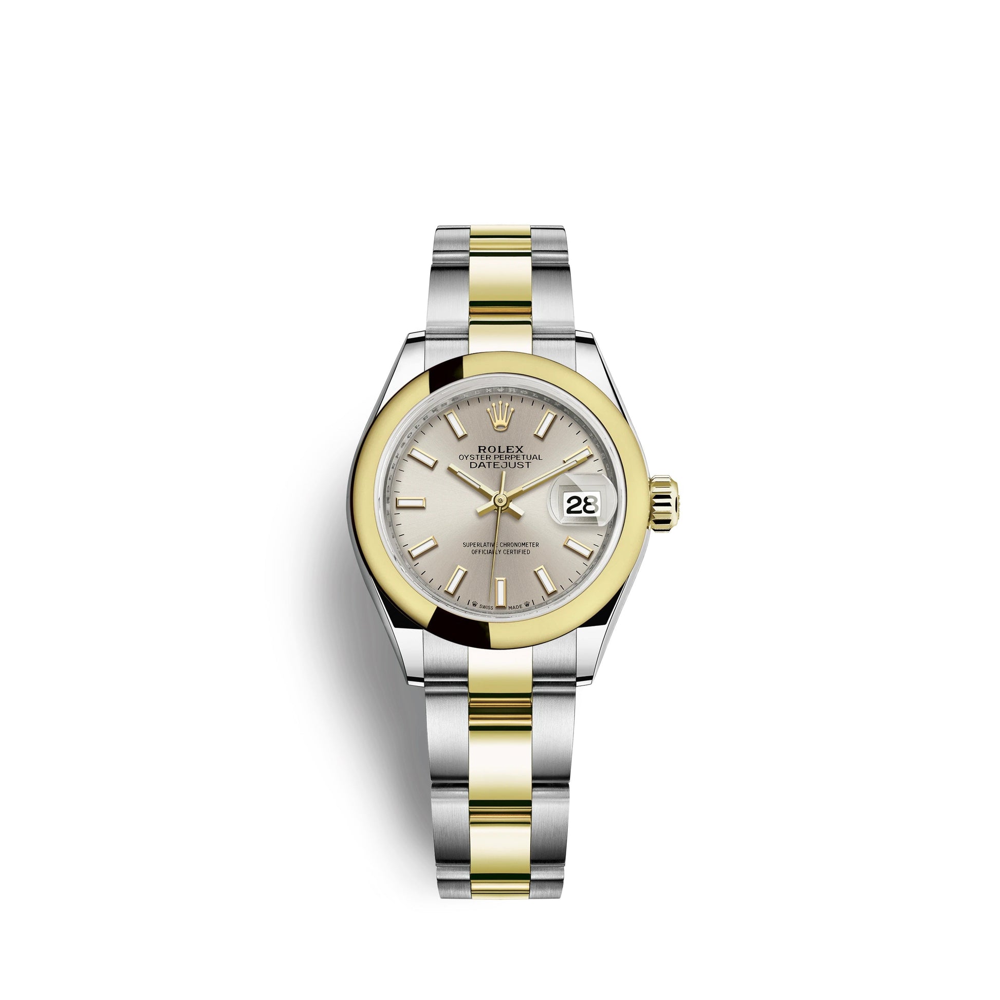 Lady-Datejust 28, Oystersteel and 18K Yellow Gold, Ref# 279163-0020