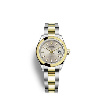 Lady-Datejust 28, Oystersteel and 18K Yellow Gold, Ref# 279163-0020