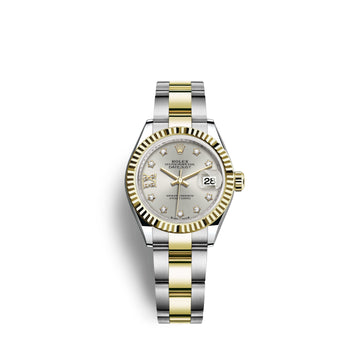 Lady-Datejust 28, Oystersteel and 18K Yellow Gold, Ref# 279173-0004