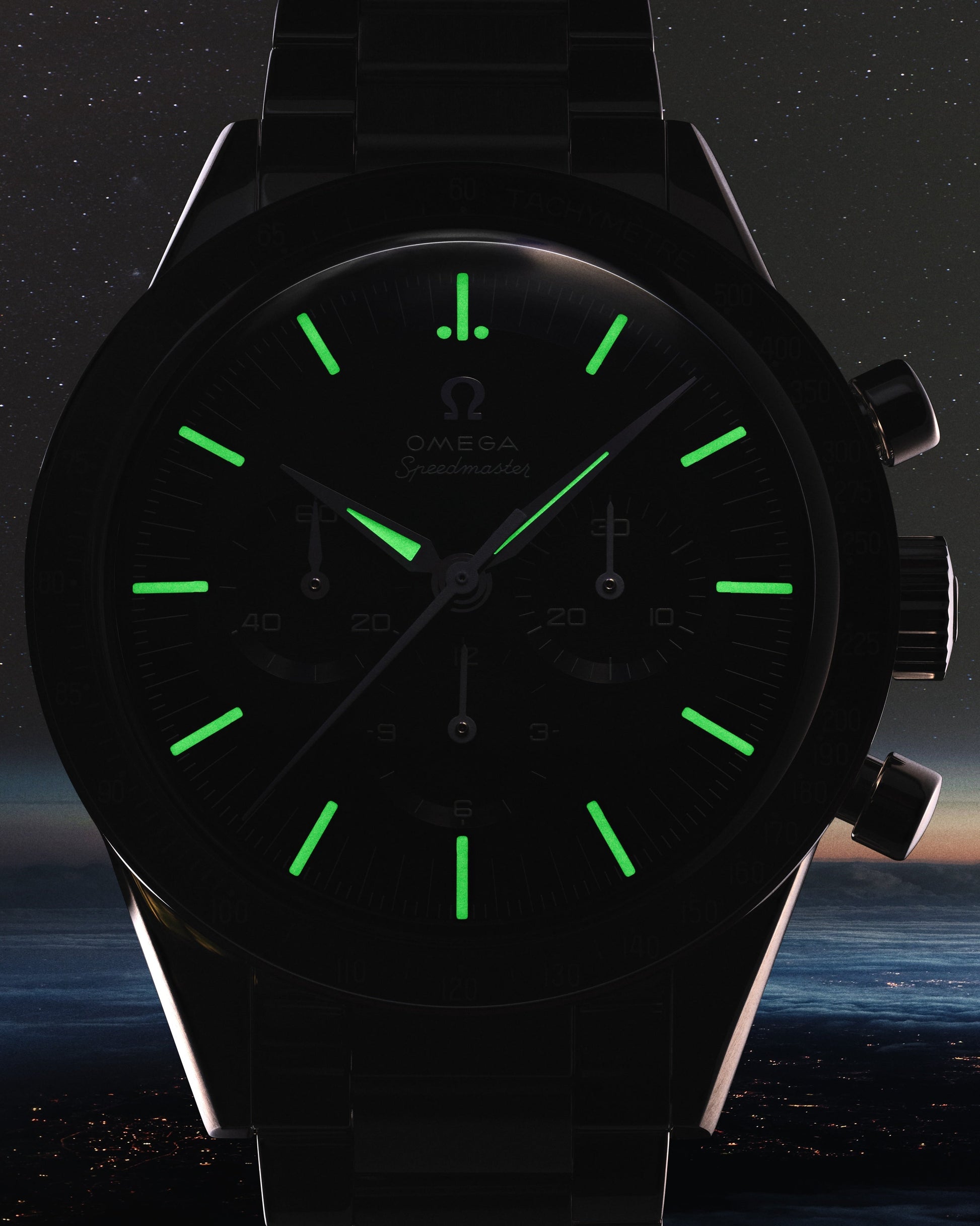 Unworn,  Speedmaster First  in Space, Co-Axial Chronograph, 39,7Mm, Ref# 310.30.40.50.06.001, Box and Papers