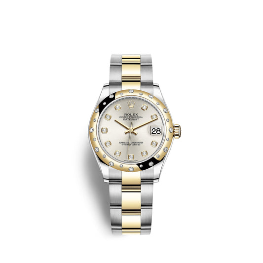 Datejust 31, Oystersteel, 18Kt Yellow Gold and Diamonds, Ref# 278343RBR-0019