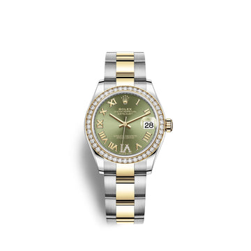 Datejust 31, Oystersteel, 18Kt Yellow Gold and Diamonds, Ref# 278383RBR-0015