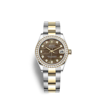 Datejust 31, Oystersteel, 18Kt Yellow Gold and Diamonds, Ref# 278383RBR-0023