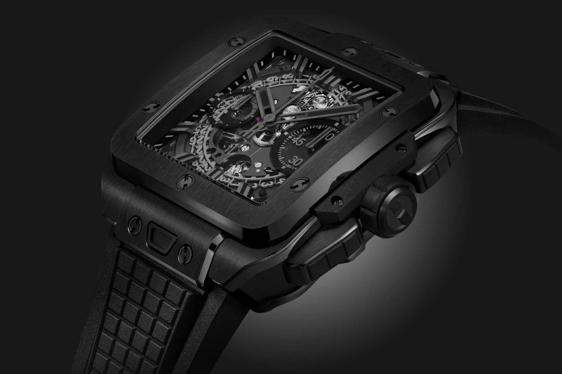 Square Bang UNICO ALL BLACK Ref# 821.CX.0140.RX