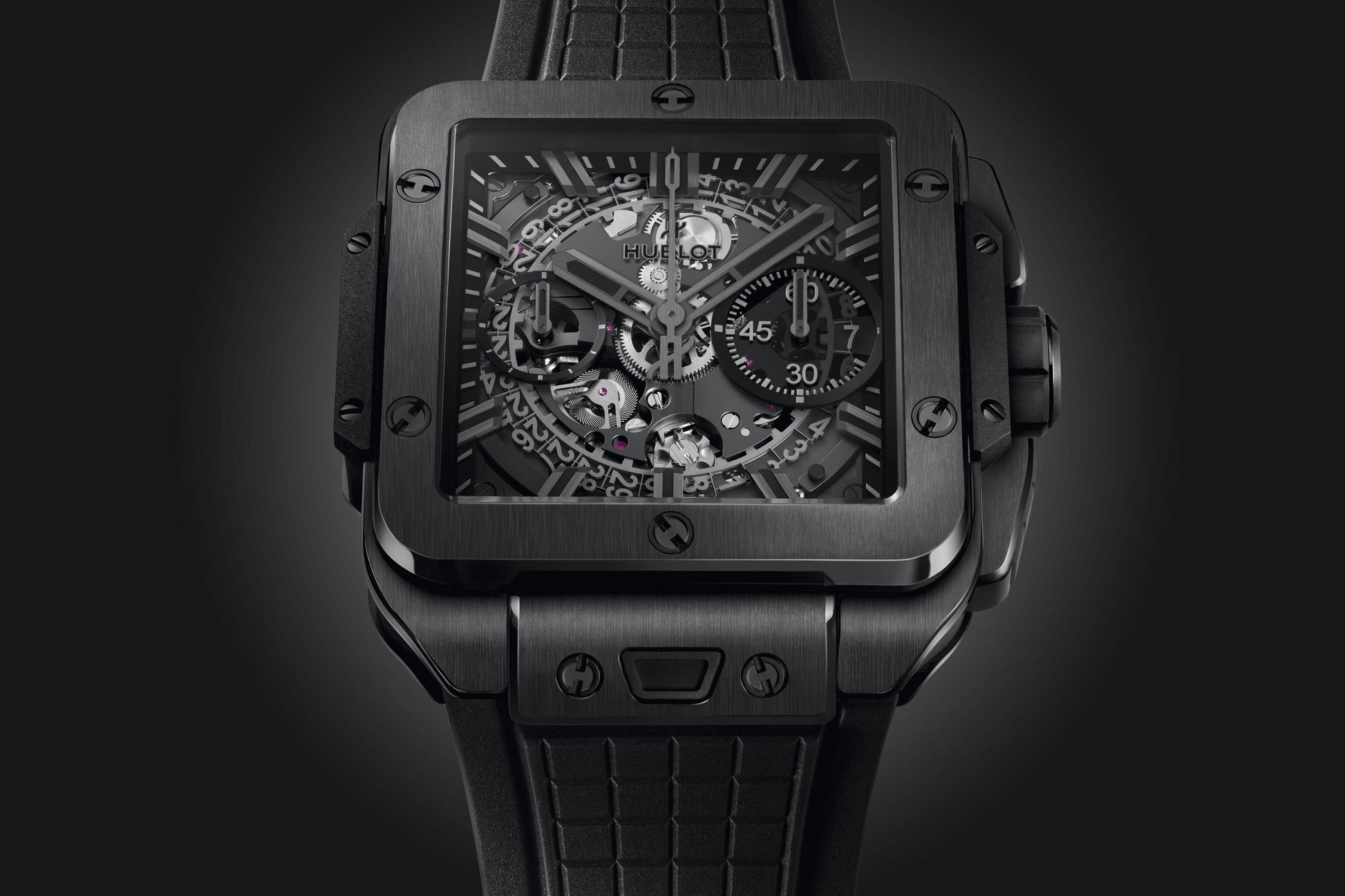 Square Bang UNICO ALL BLACK Ref# 821.CX.0140.RX